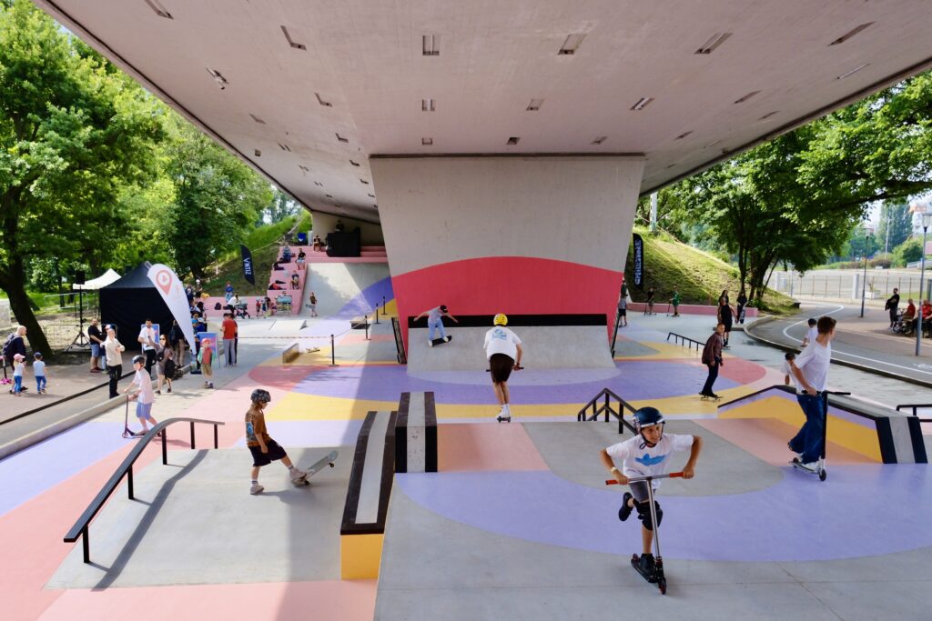 skate skejt park Sad Janka Kráľa SJK